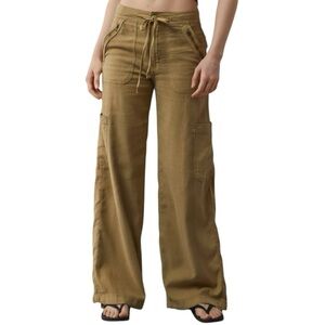 NWOT Women's Tan Wide-Leg Pants